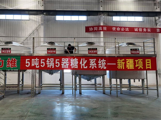 邵东精酿啤酒设备厂—5吨精酿啤酒设备—新疆项目